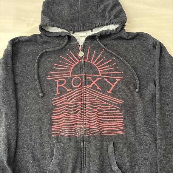 Roxy black Zip Up Hoodie - Picture 3 of 6